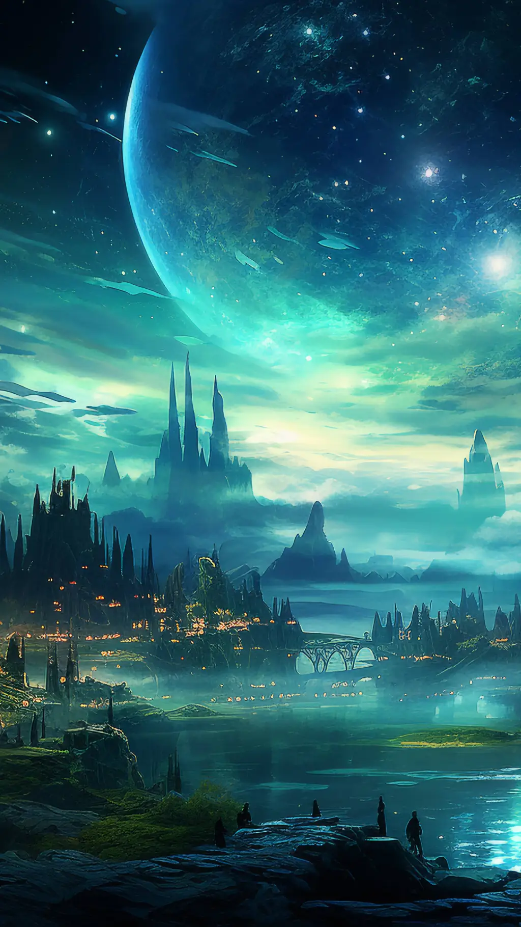 ai character: Fantasy World  background