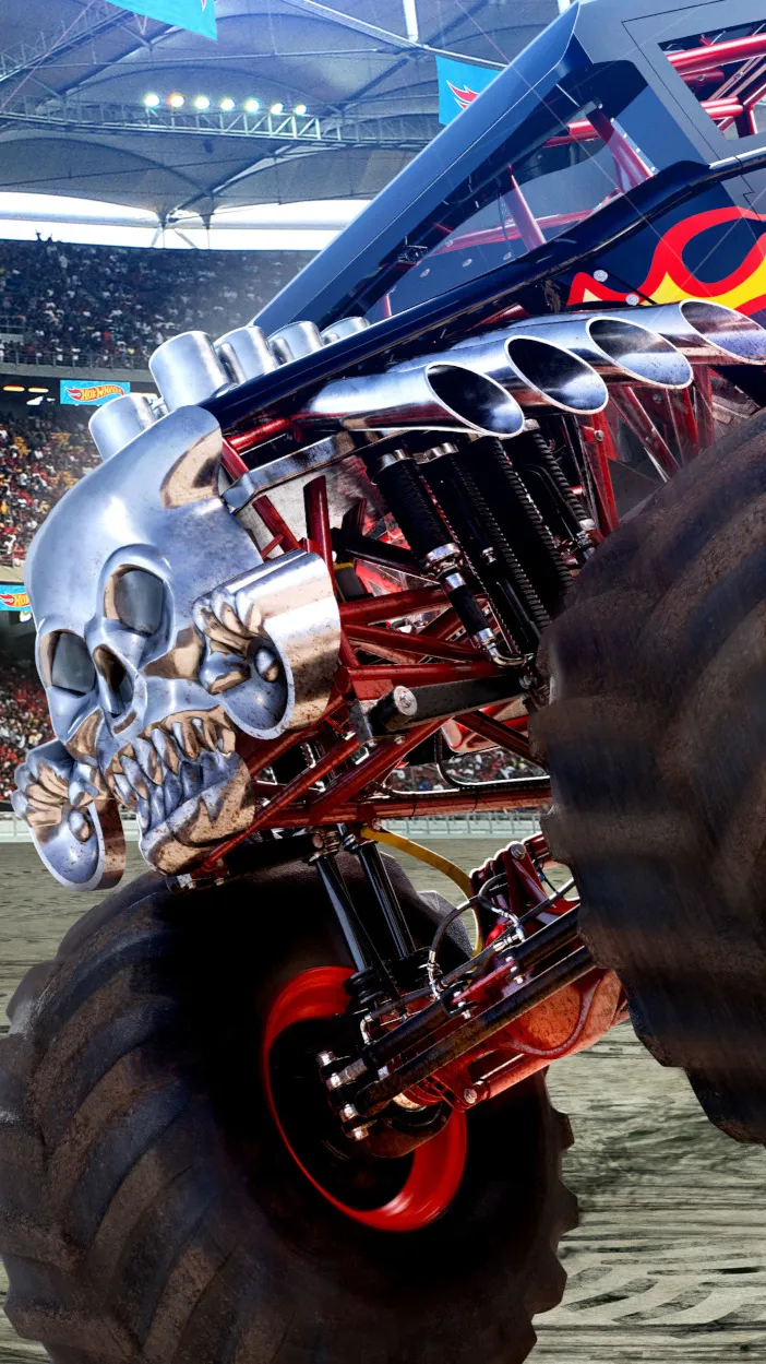 ai character: Bone shaker background