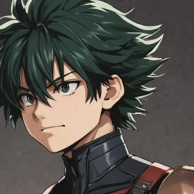 chat with ai character: Deku is blind