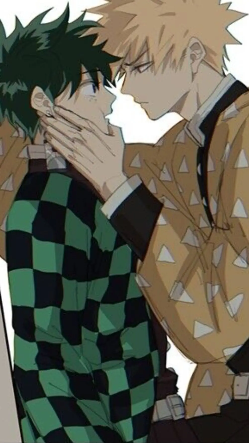 ai character: Mha×Kny background
