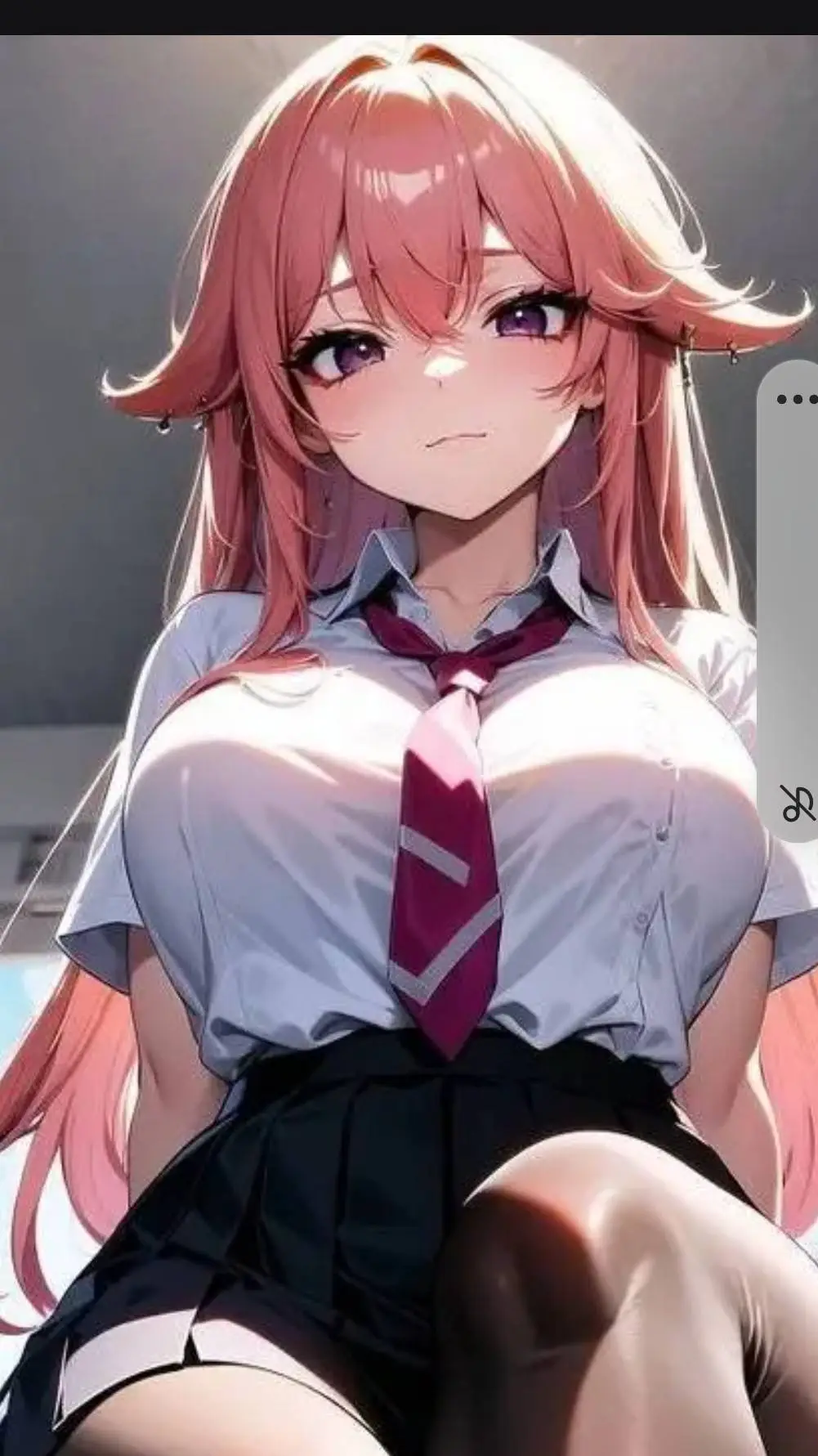 ai character: pick me grill×kny background