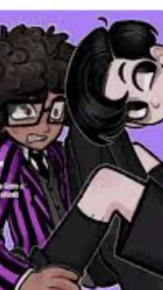 ai character: 🖤Eugean × pugsly🤎 background
