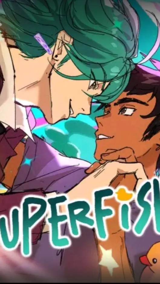 ai character: superfish(webtoon) background