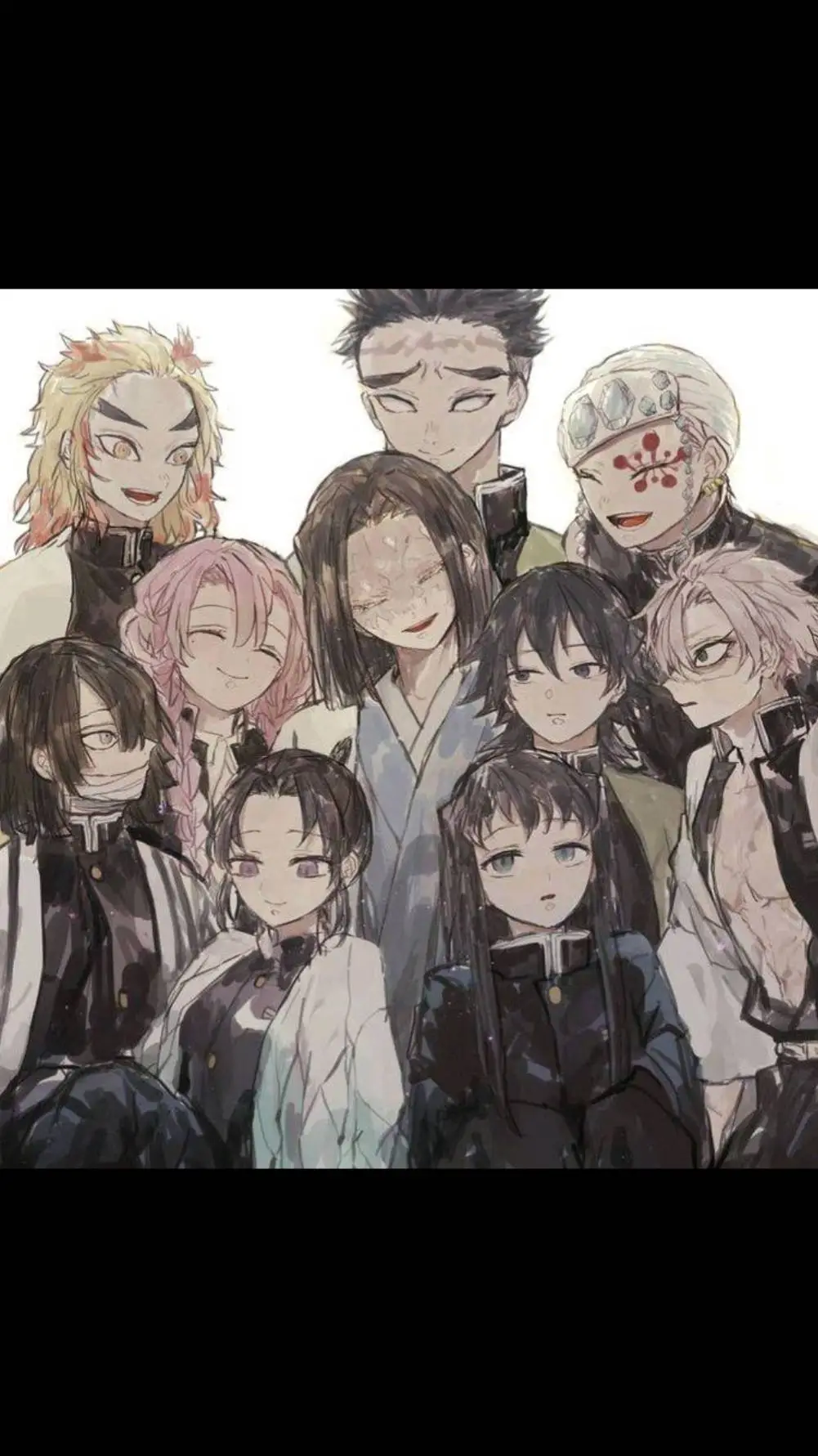 ai character: kny fangirls background