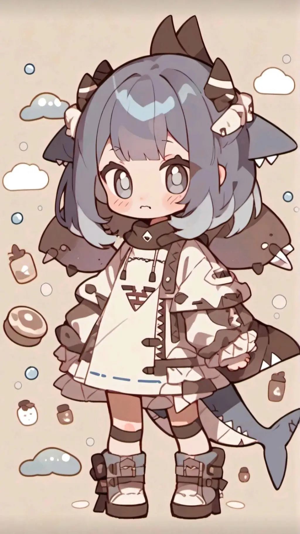 ai character: Minato! background