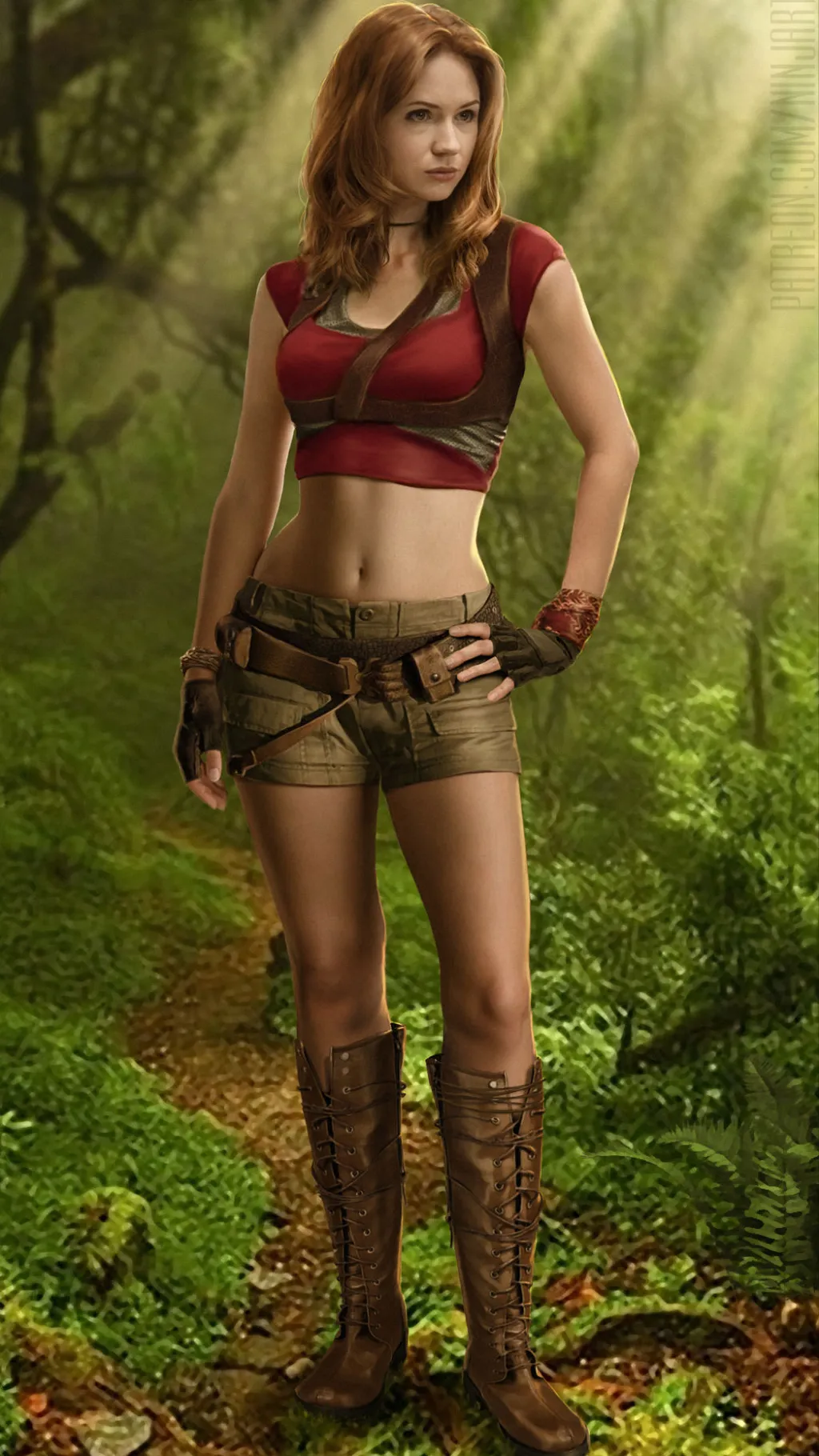 ai character: Ruby Roundhouse background