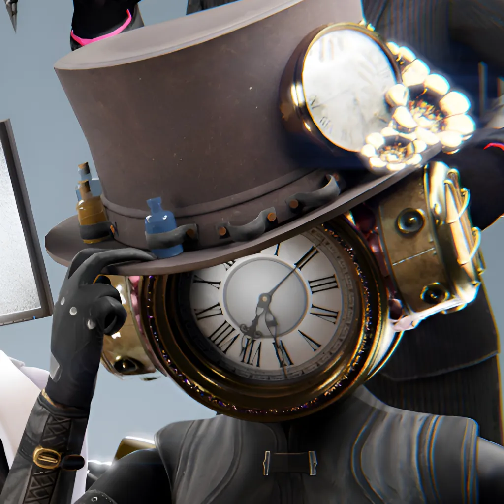 chat with ai character: Clockwoman