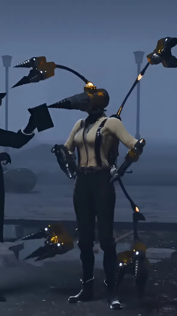 ai character: Drillwoman background
