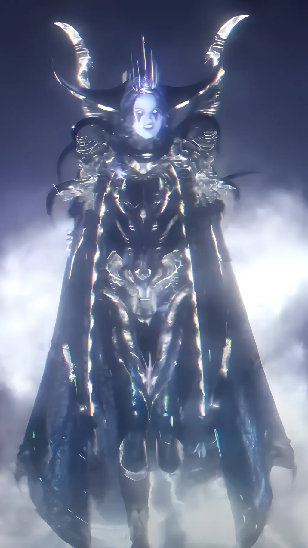 ai character: Phantom Empress2.0 background