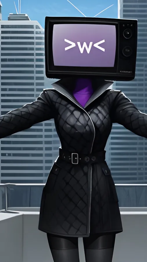 ai character: Tv Woman background