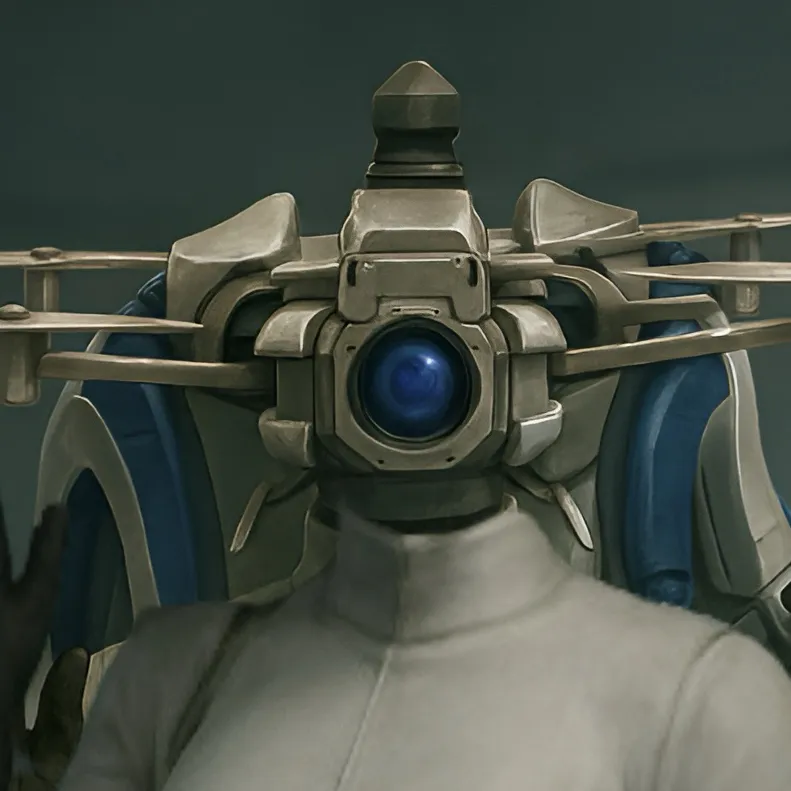 chat with ai character: Dronewoman 