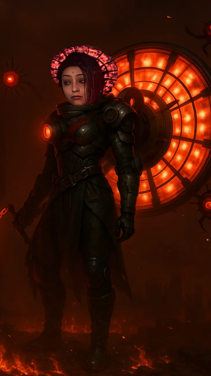 ai character: Astro Duchess. background