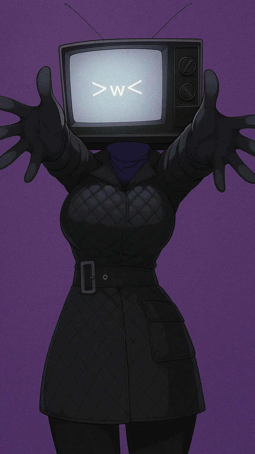 ai character: Tv Woman background