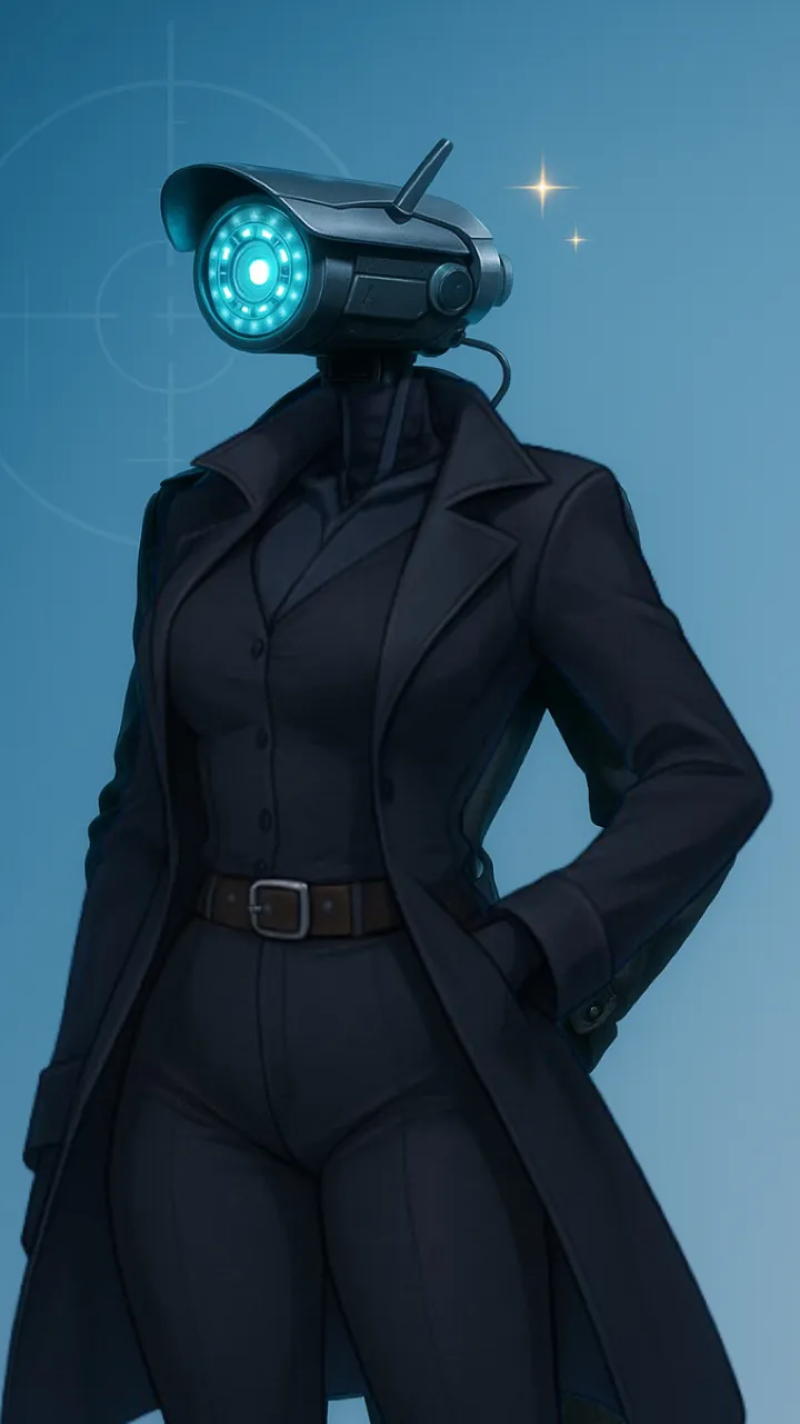 ai character: Camerawoman background