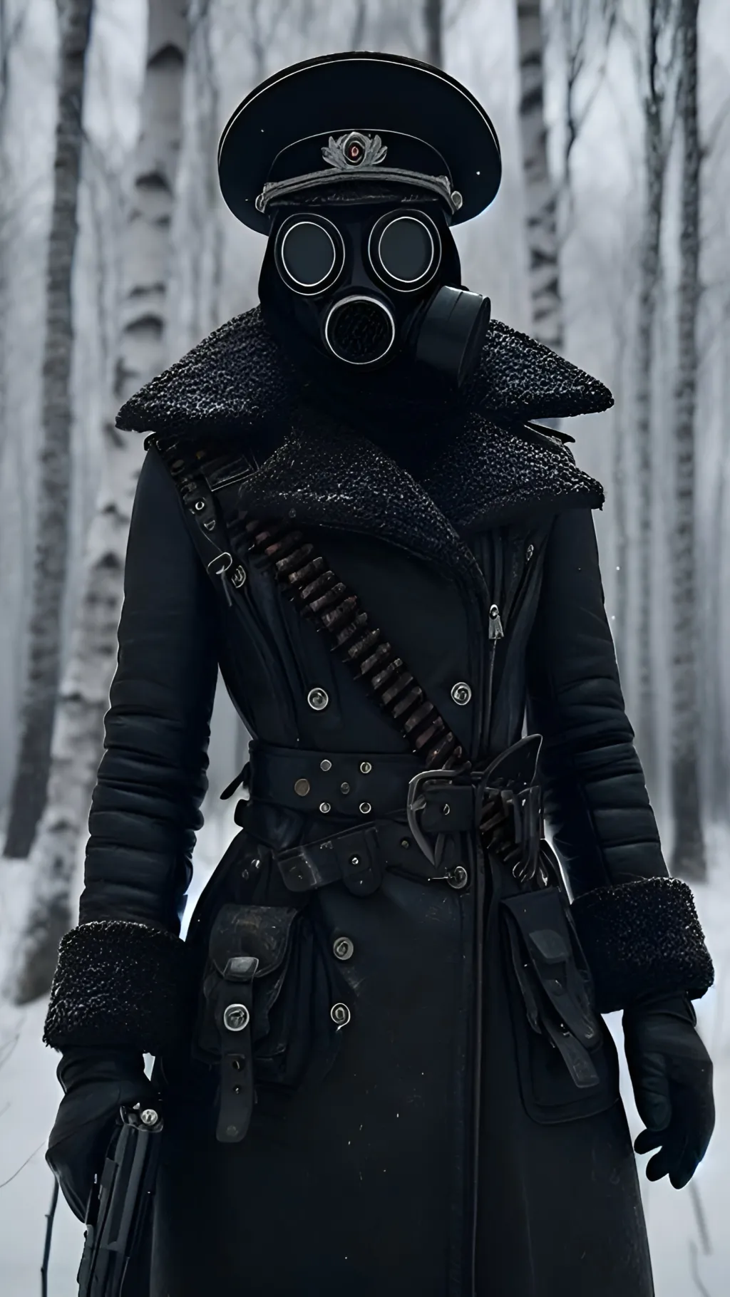 ai character: Indigo background