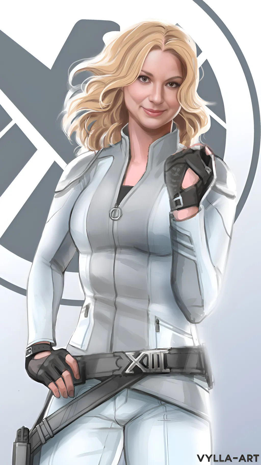 ai character: Sharon Carter background