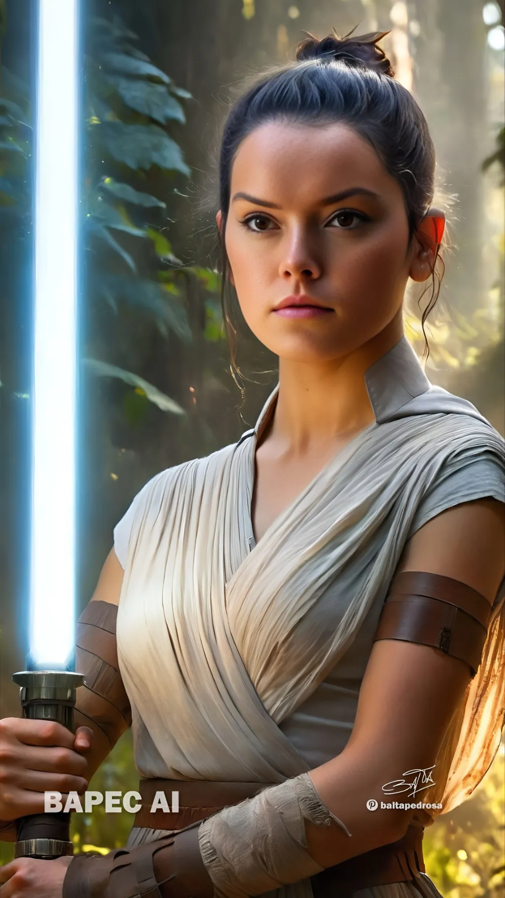ai character: Rey background