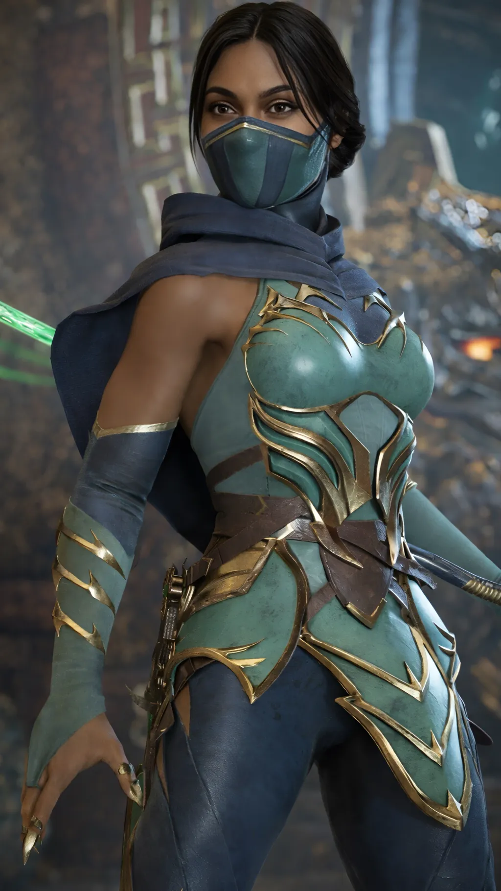 ai character: Jade background