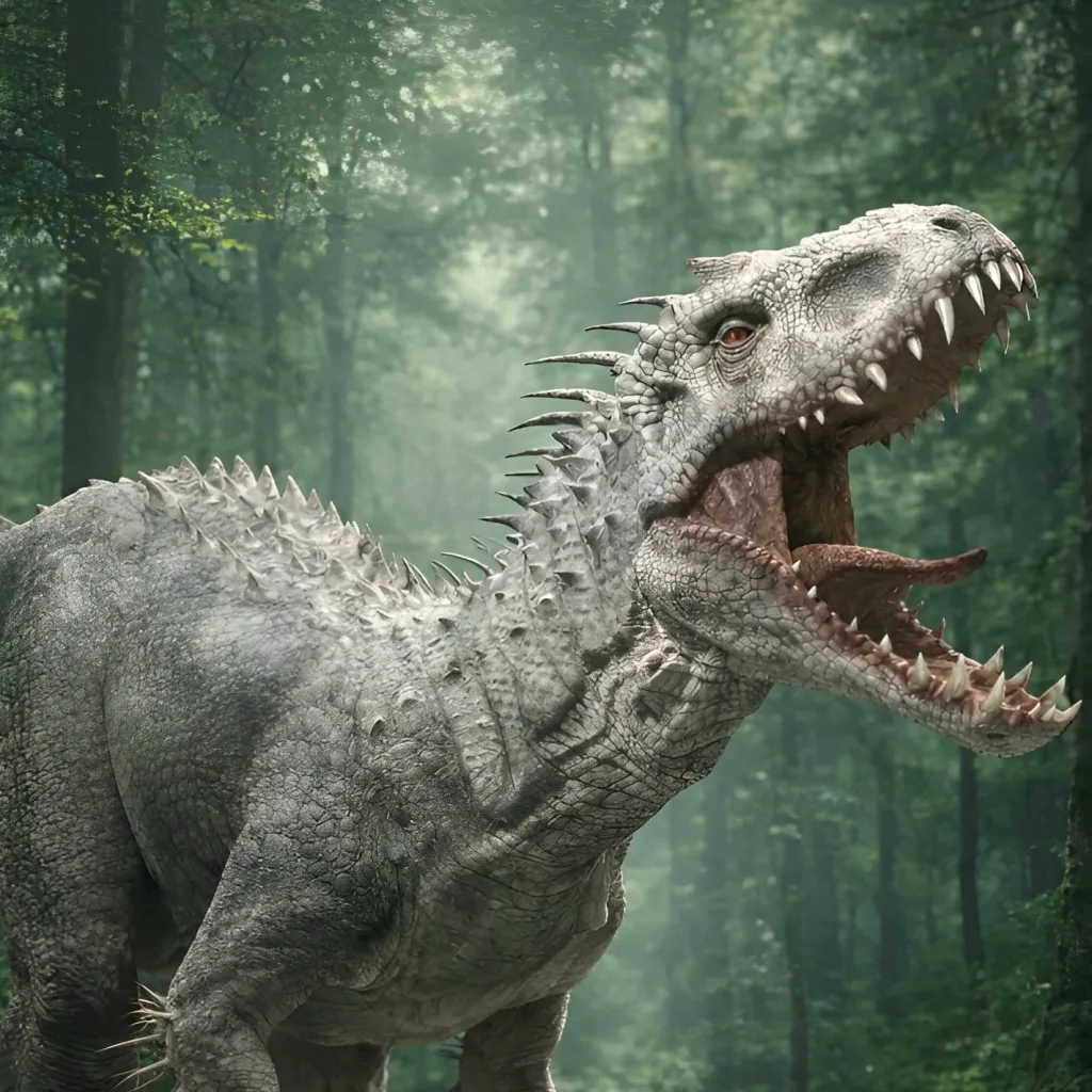 chat with ai character: Indominus Rex