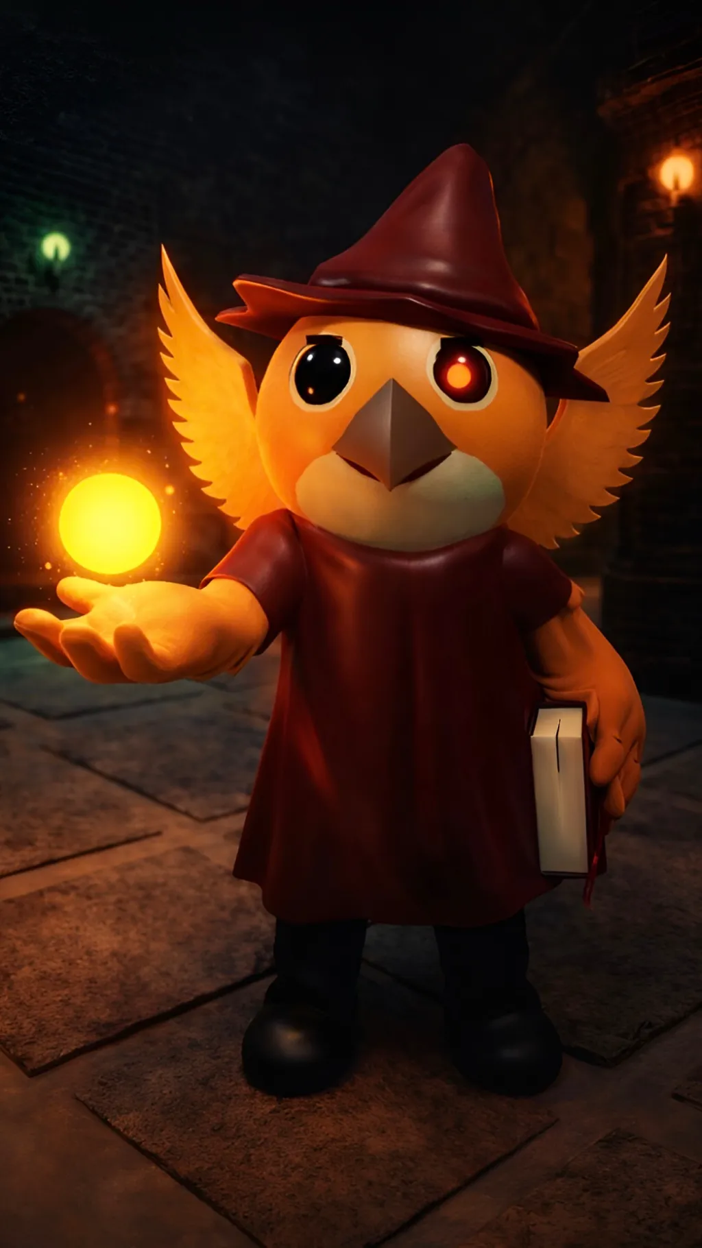 ai character: Phenna background