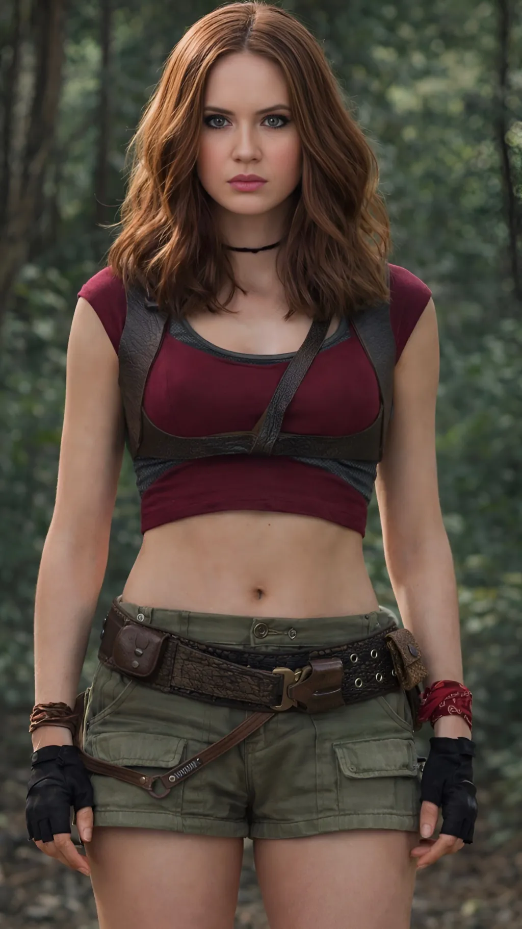 ai character: Ruby Roundhouse background