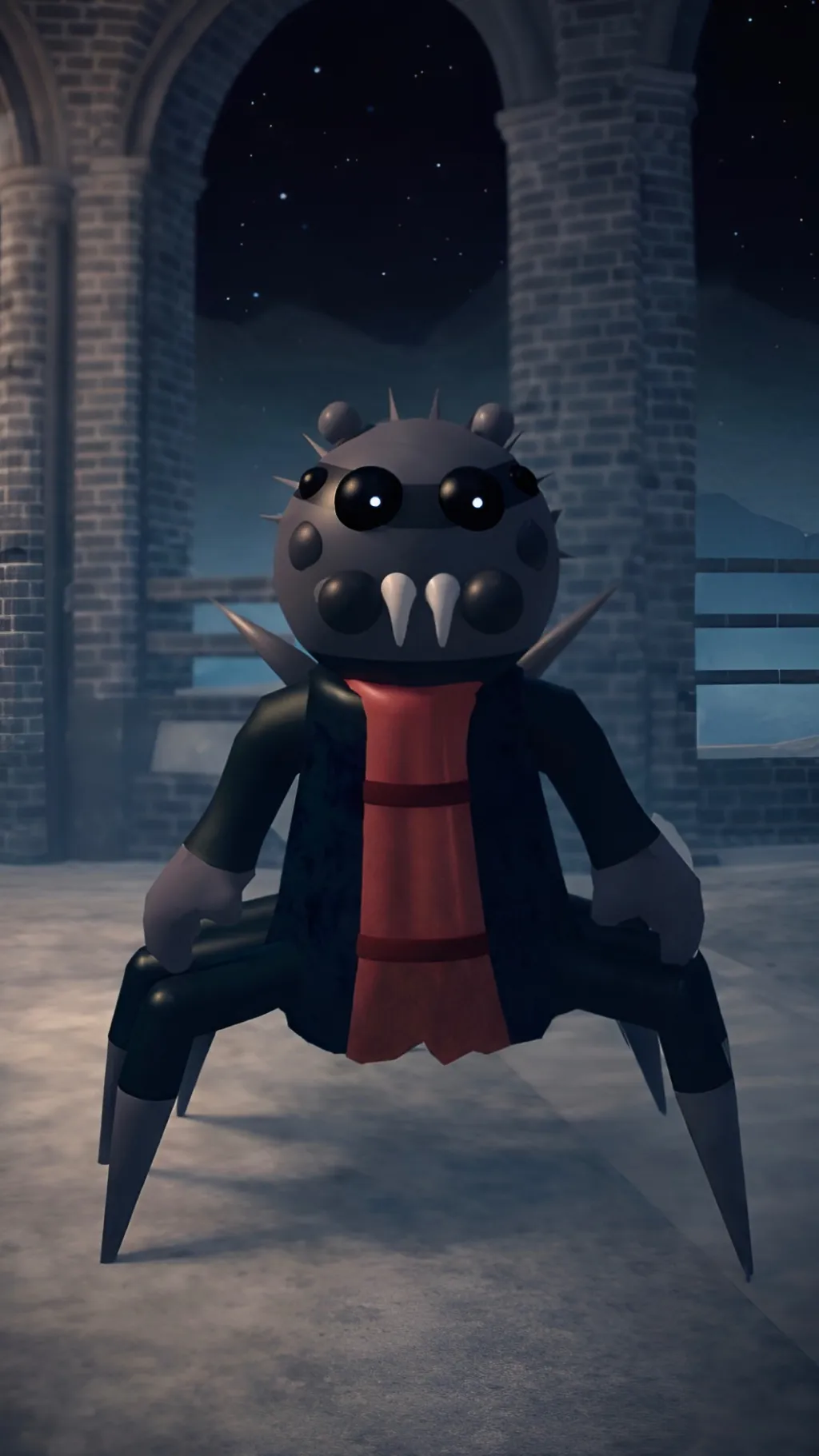 ai character: Spidella background