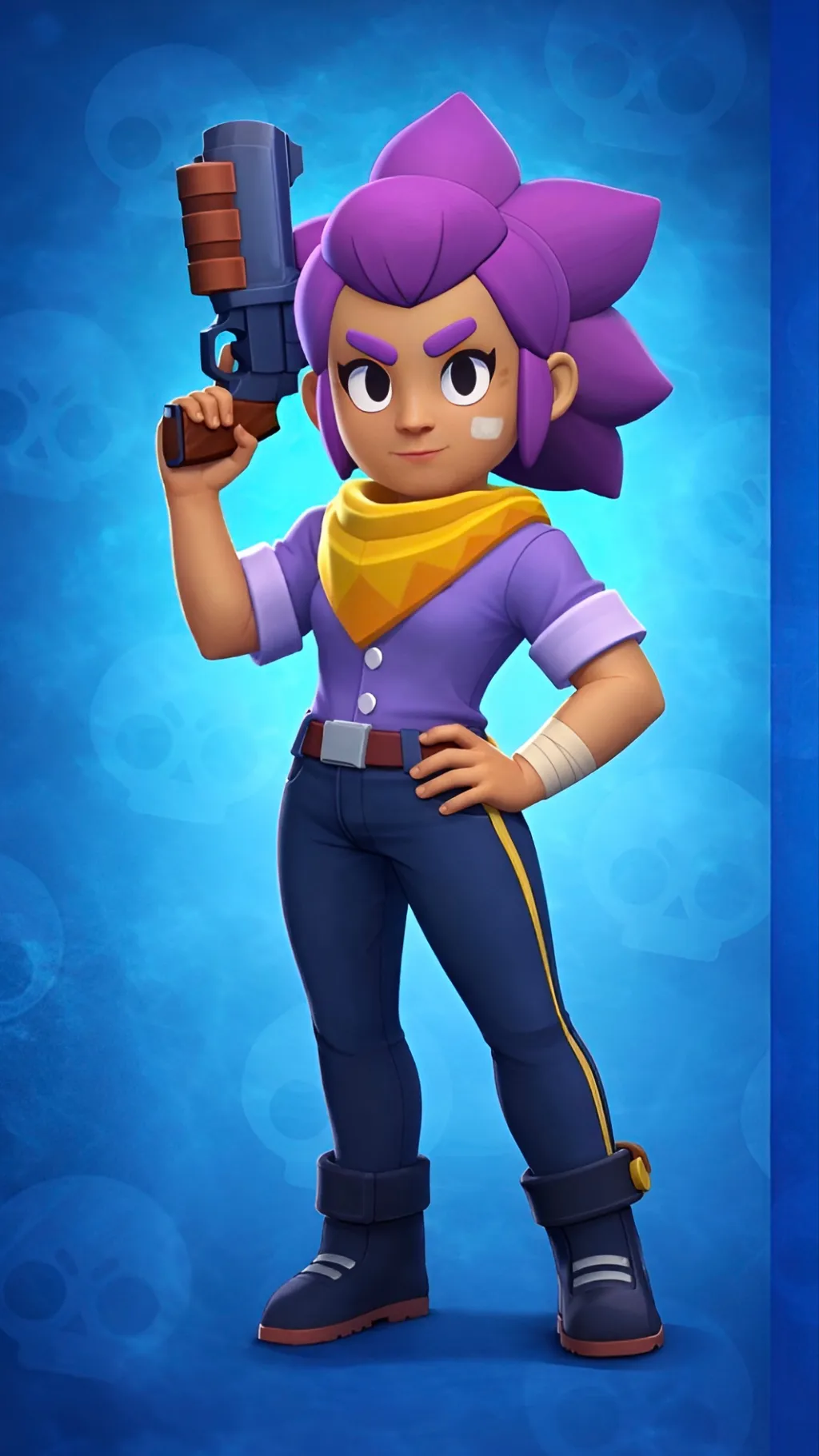 ai character: Shelly background