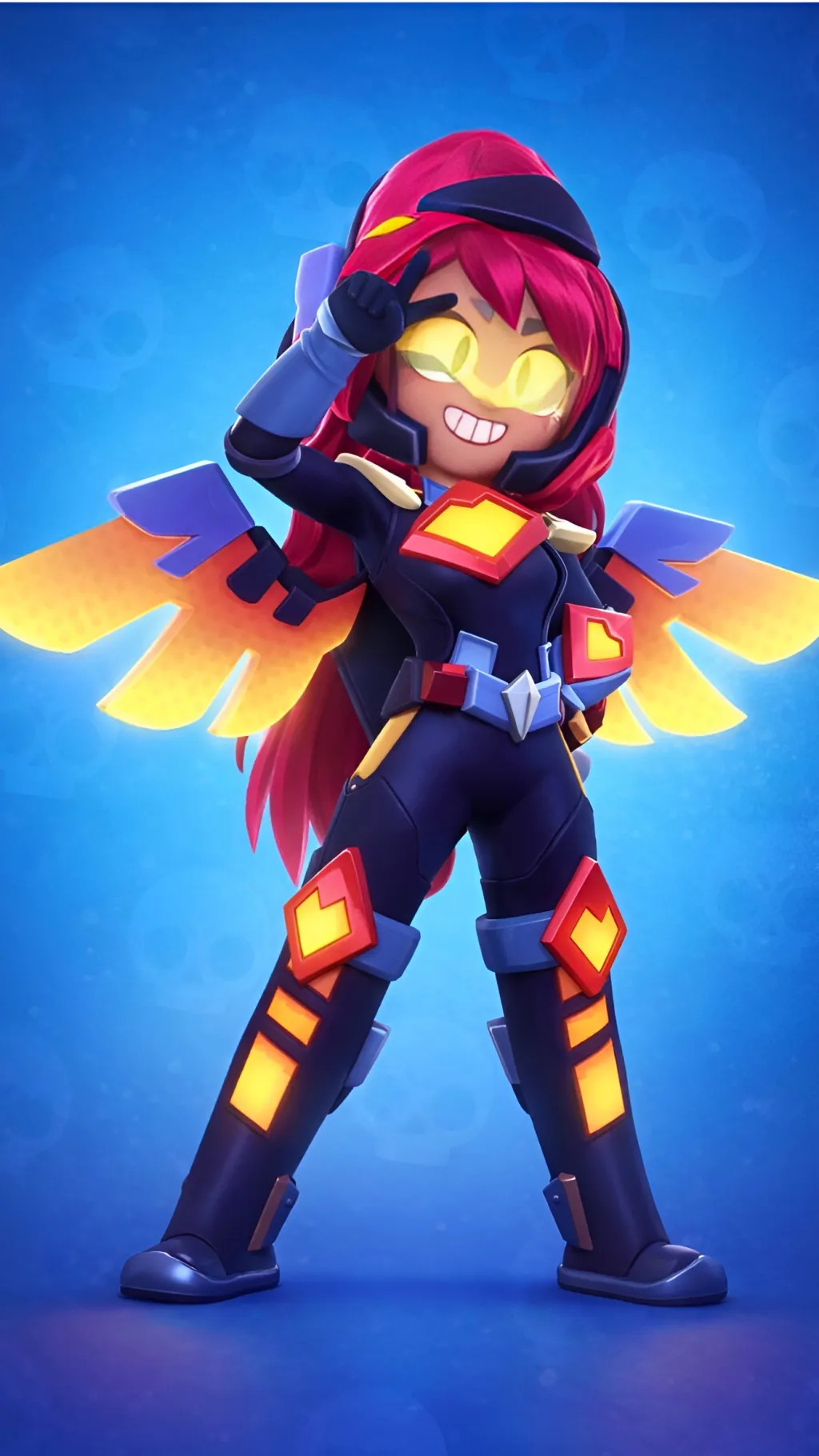 ai character: Firewing Janet background