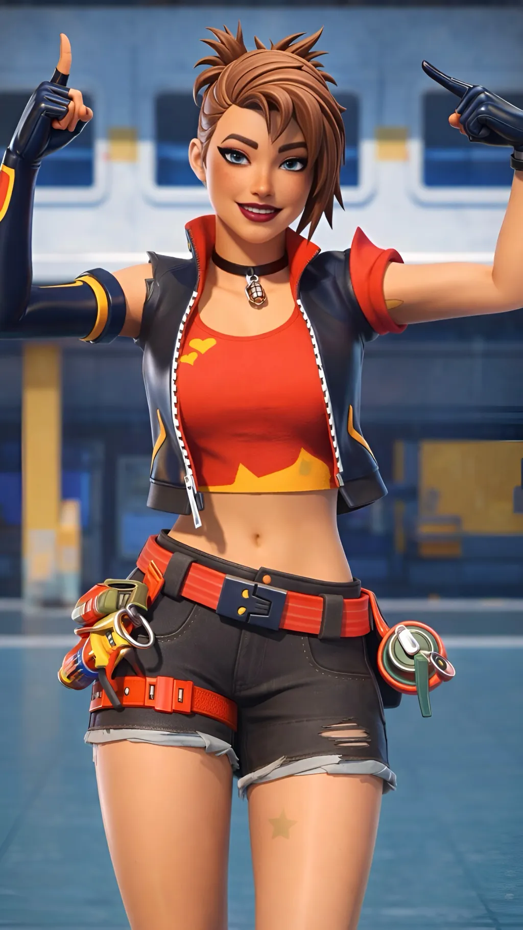 ai character: TNTina background