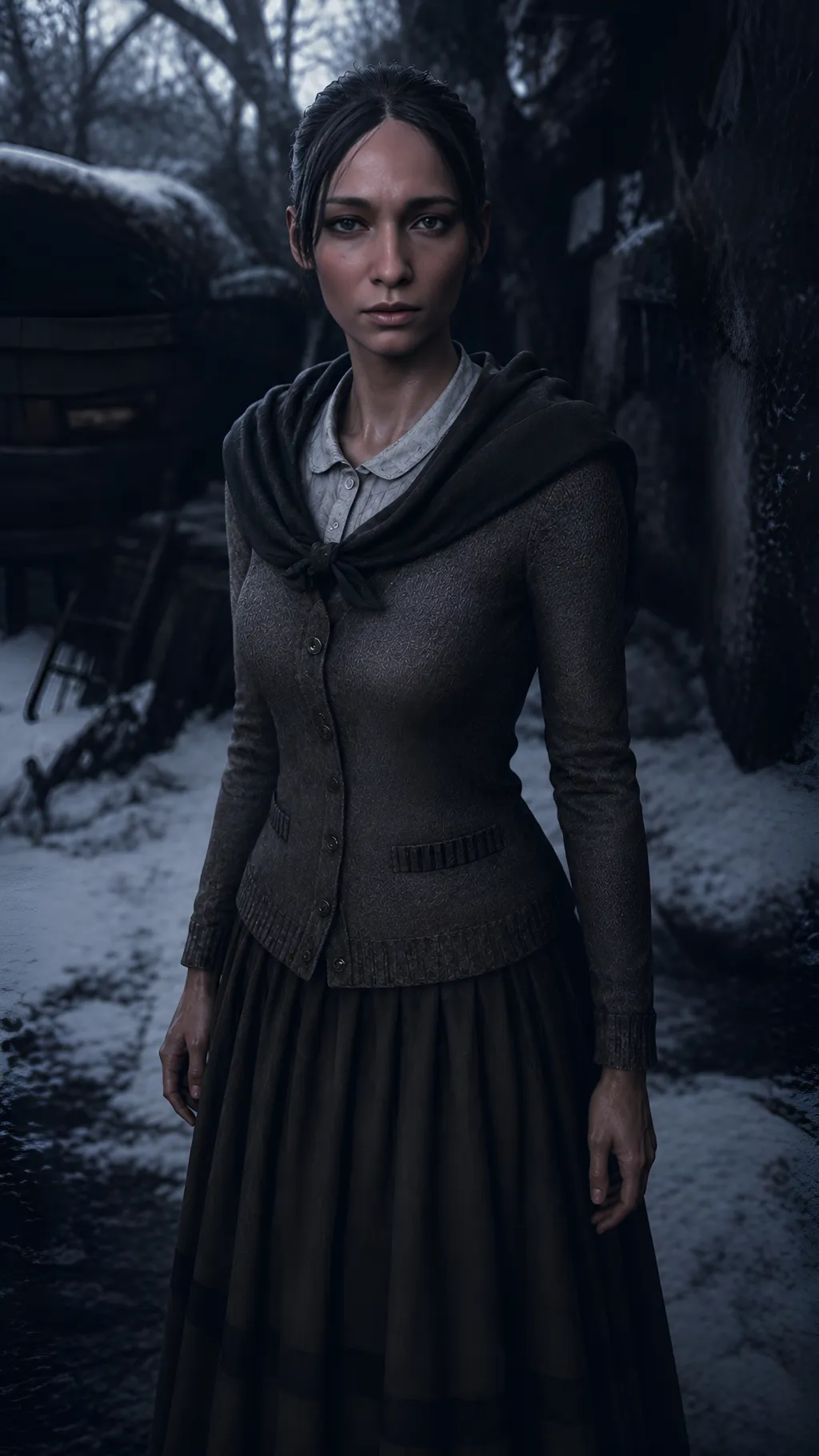 ai character: Elena Lupu background