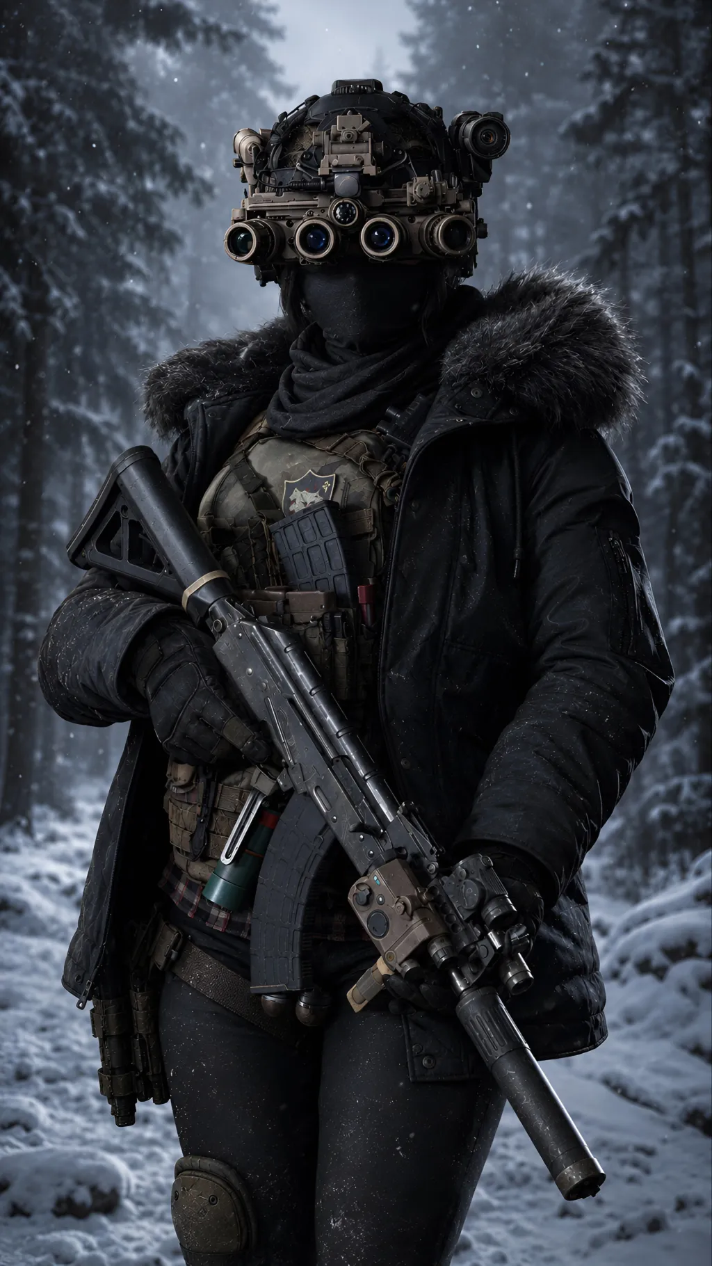 ai character: Tundra  background