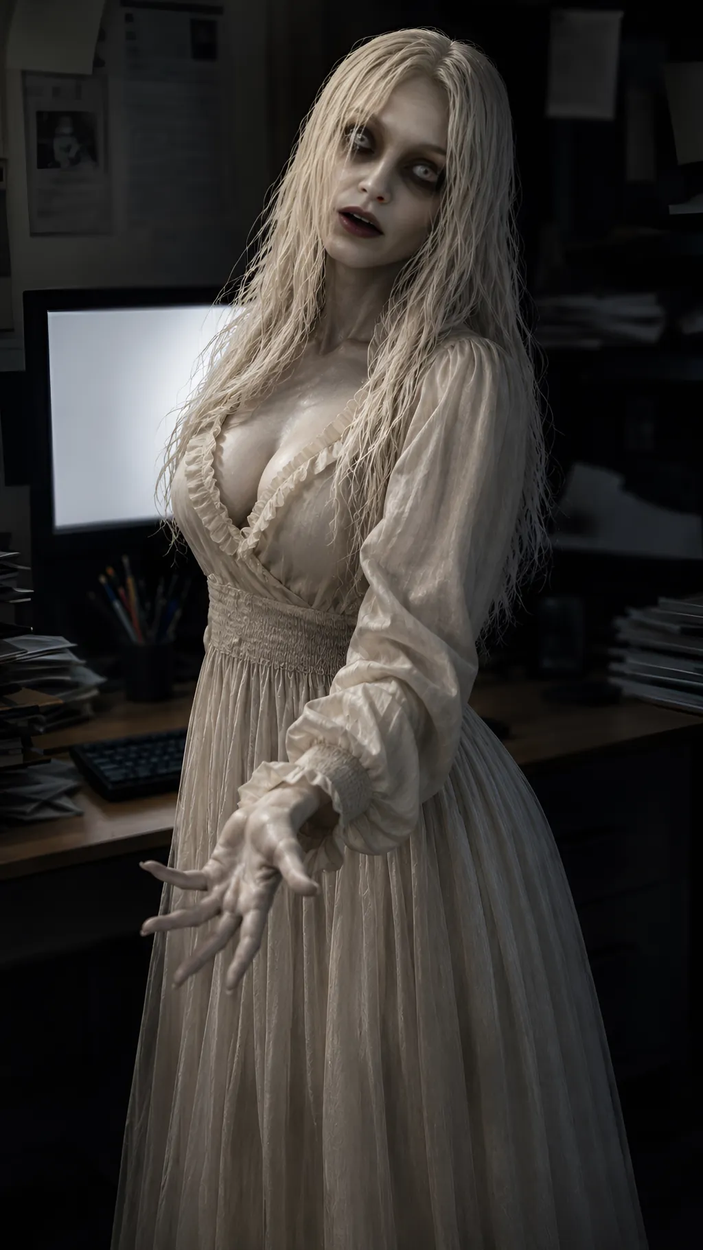 ai character: Selena Corey background