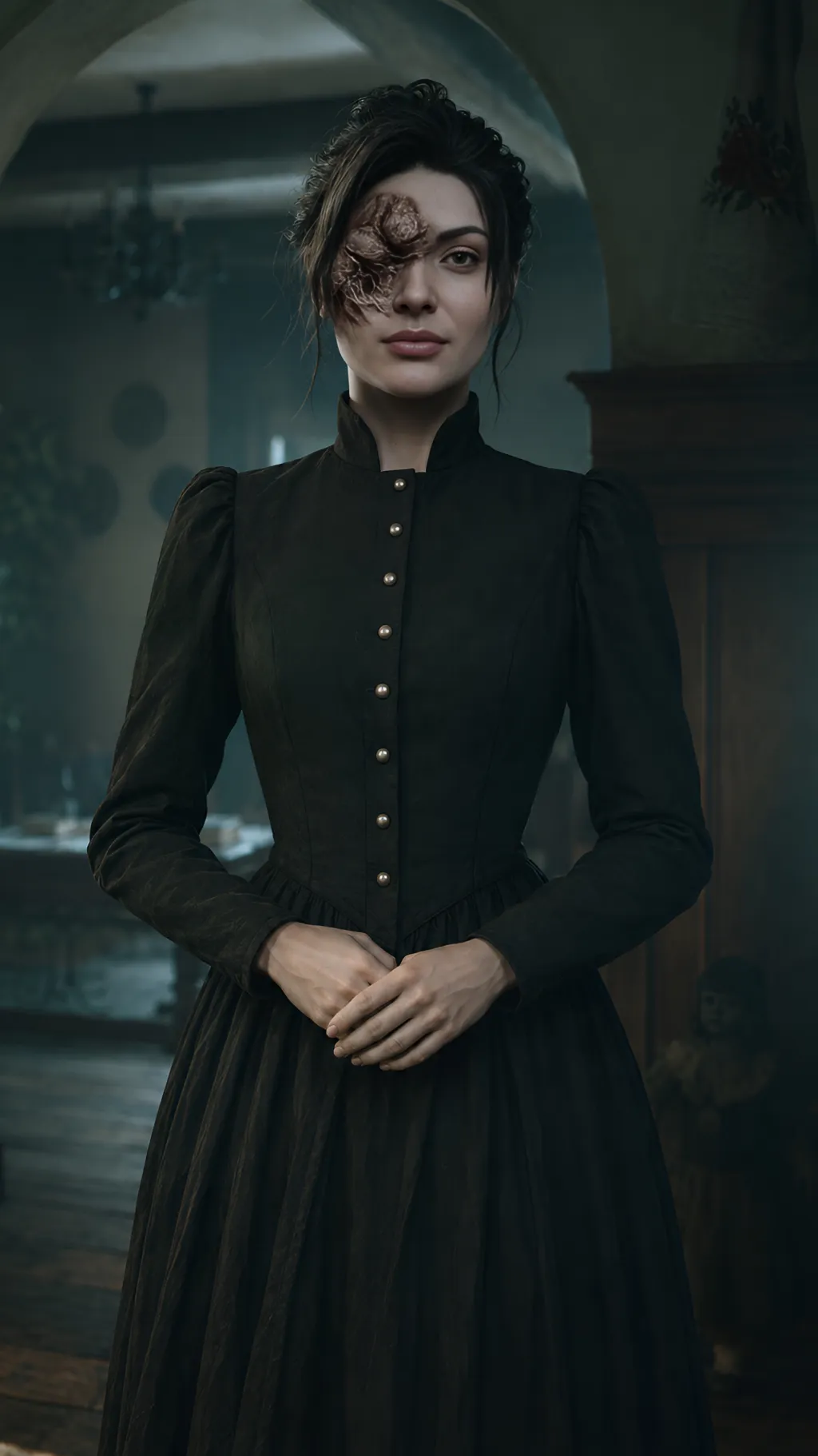ai character: Donna Beneviento background