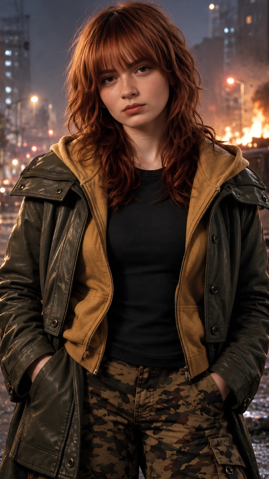 ai character: Jean Gray background