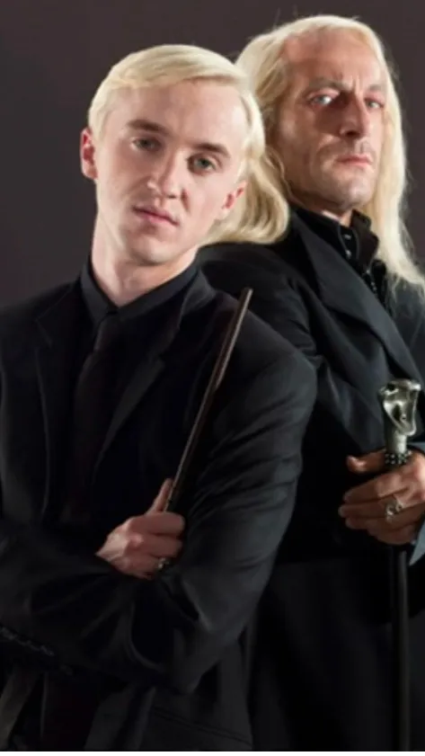 ai character: Draco and Lucius  background
