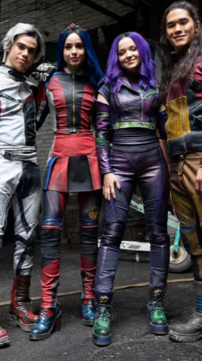 ai character: Descendants  background