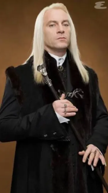 ai character: Lucius Malfoy  background