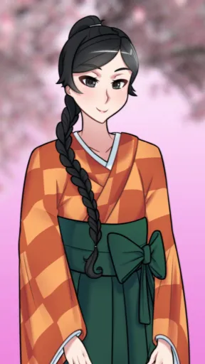 ai character: Kugi Aishi  background