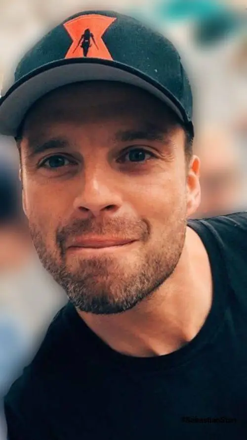 ai character: Sebastian Stan background