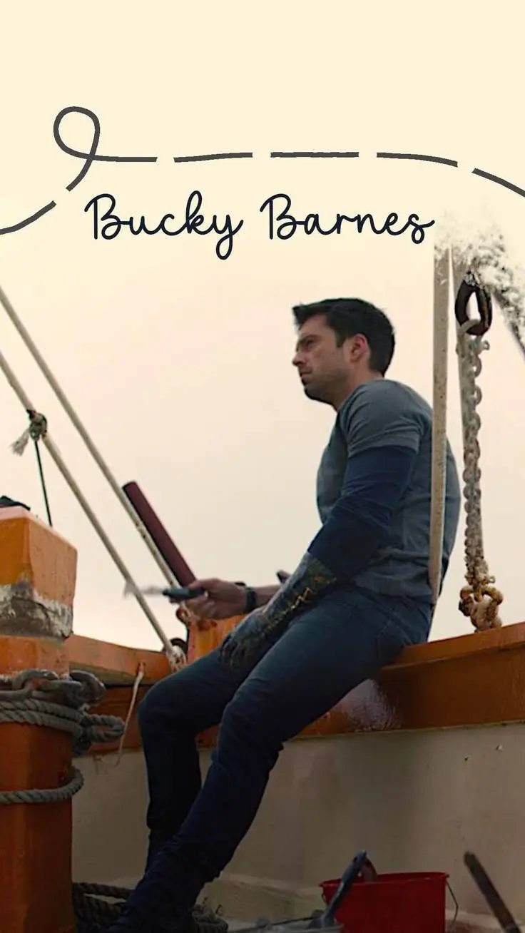 ai character: Bucky Barnes background