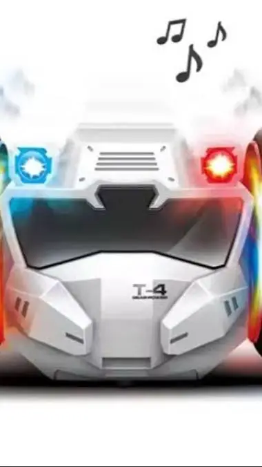 ai character: robot balanced car background