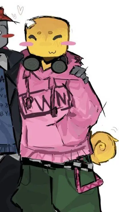 ai character: Andrew!  background