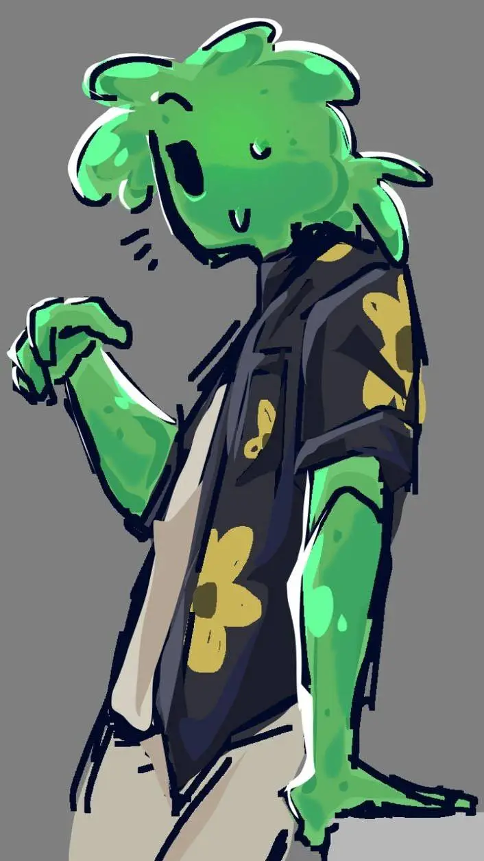 ai character: --Avery! background