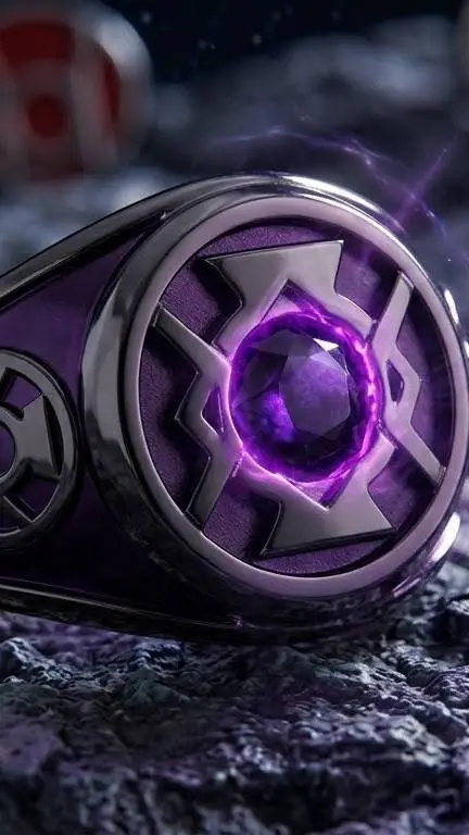 ai character: Night Lantern Ring background