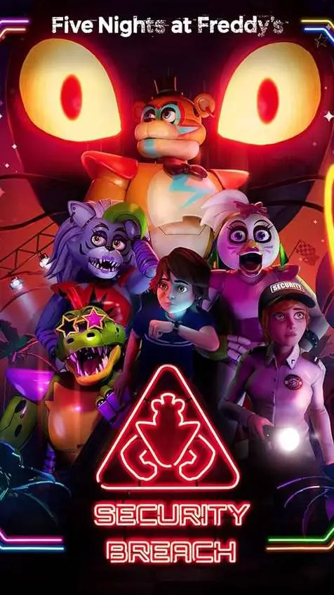 ai character: fnaf SB  background