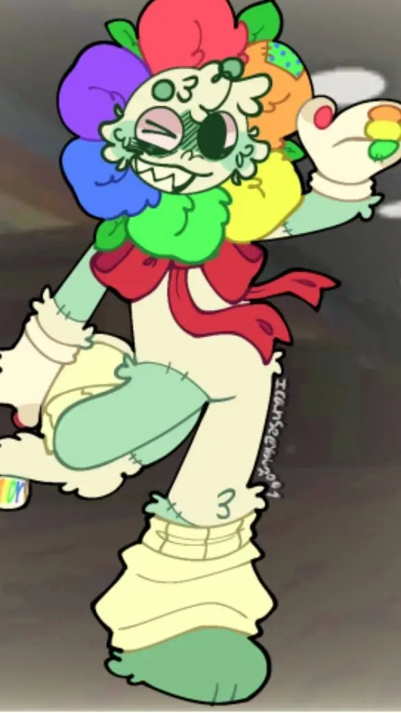 ai character: dandys world!! background