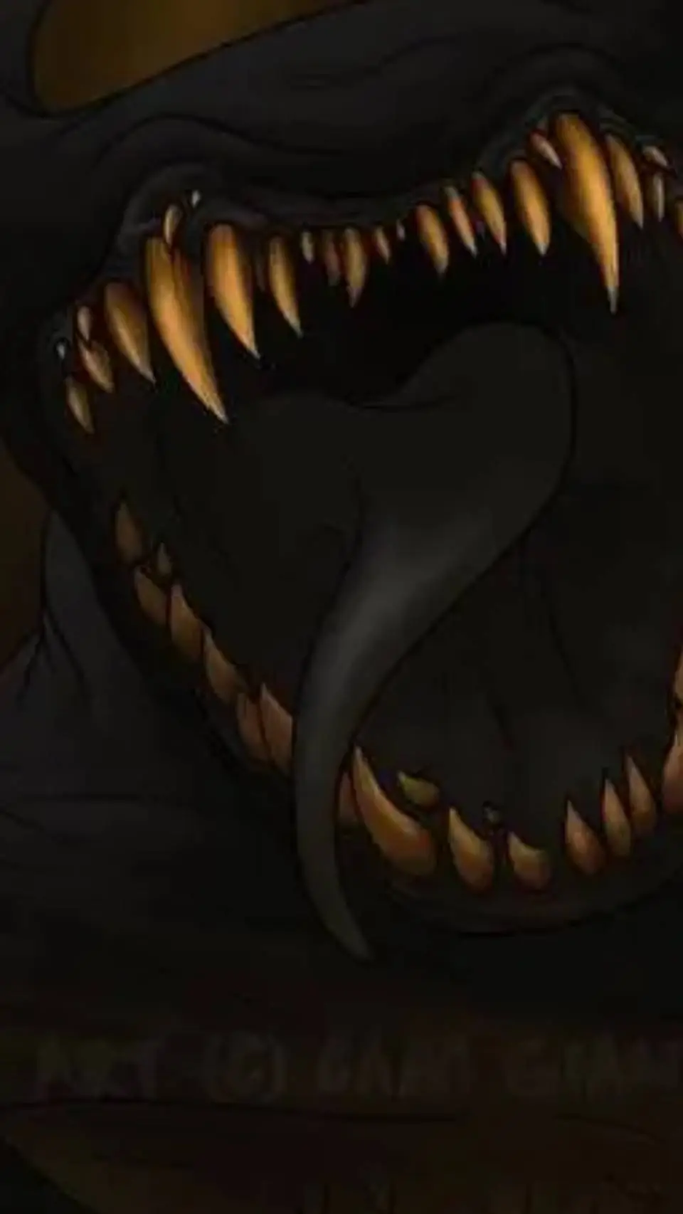 ai character: beast bendy background