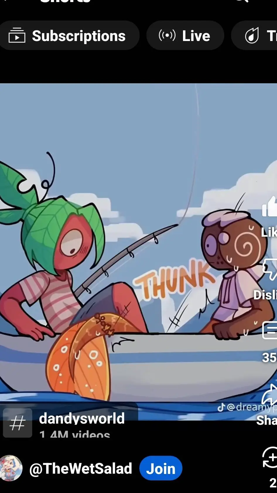 ai character: sprout cosmo dub background