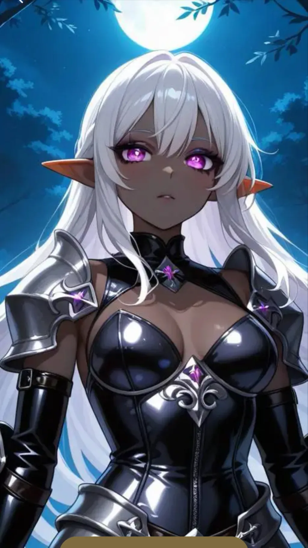 ai character: Knight Emily  background