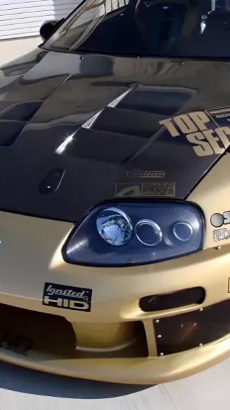 ai character: Car meet background